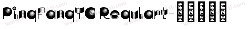 PingFangTC Regulart字体转换